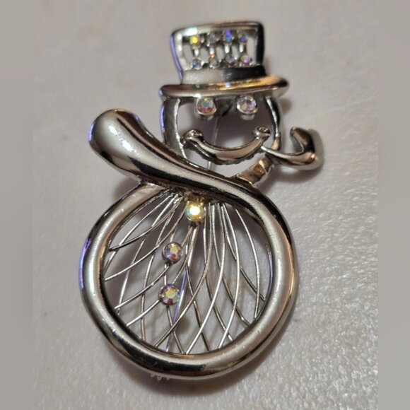 2x1inchVintage Snowman Brooche Lot 6 - Picture 3 of 3